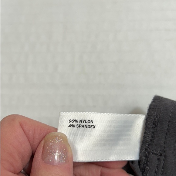 DULUTH TRADING CO HEIRLOOM GARDERING BIB OVERALLS GRAY CARGO UTILITY SZ SX35 - Picture 14 of 16